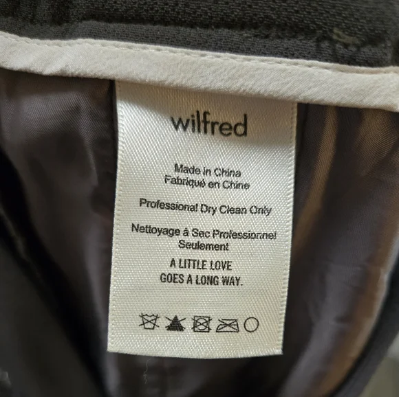 🇨🇦 Aritzia Wilfred Tailored Darontal Ankle Croppes Pants - Picture 7 of 8